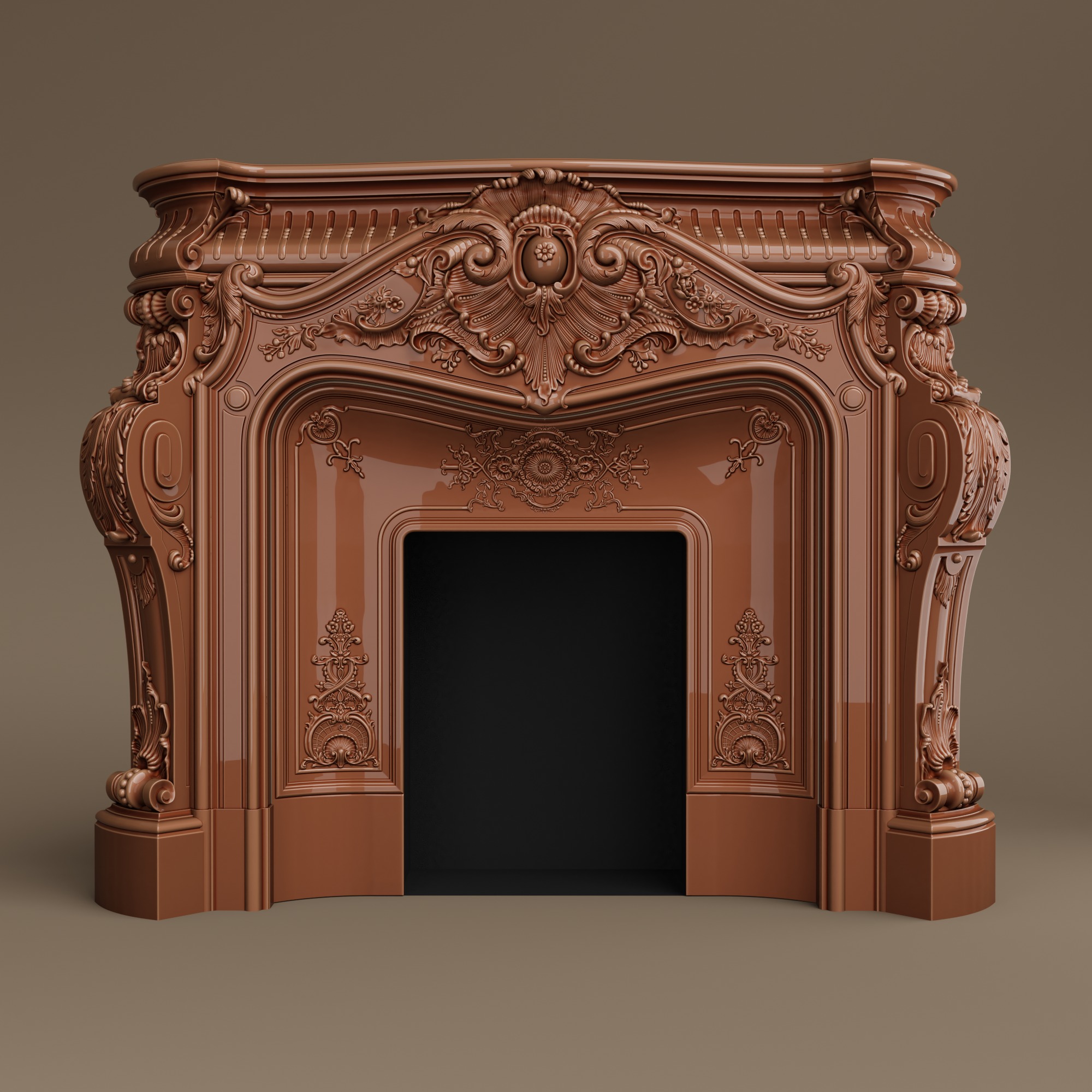 Marble Fireplace MF-0018 preview image 3